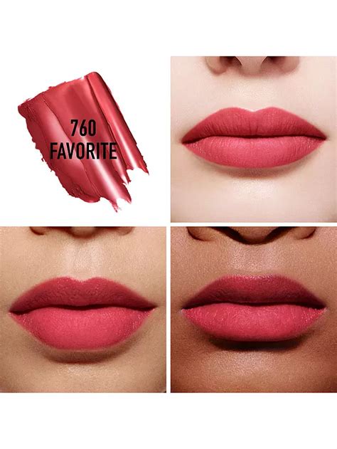 rouge dior 760 favorite|dior satin lipstick.